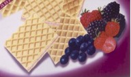 Waffelschnitte Waldfrucht der Fa. Manner